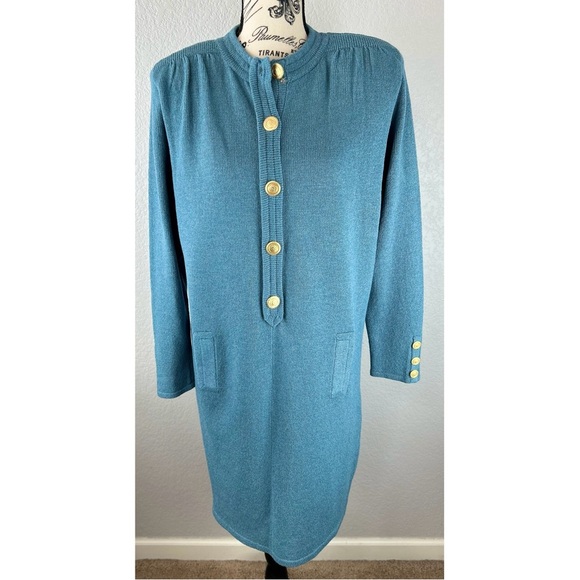 Don Sayers For Wellmore NWT Vintage Deadstock 80’s Knit Dress, size 8 - Picture 1 of 7